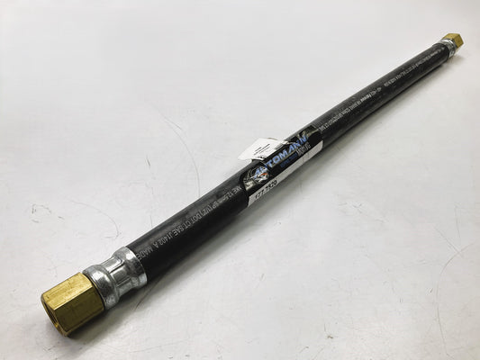 Automann 177.7520 Air Brake Hose, 1/2'' Swivel X 1/2'' Swivel X 20'' Long