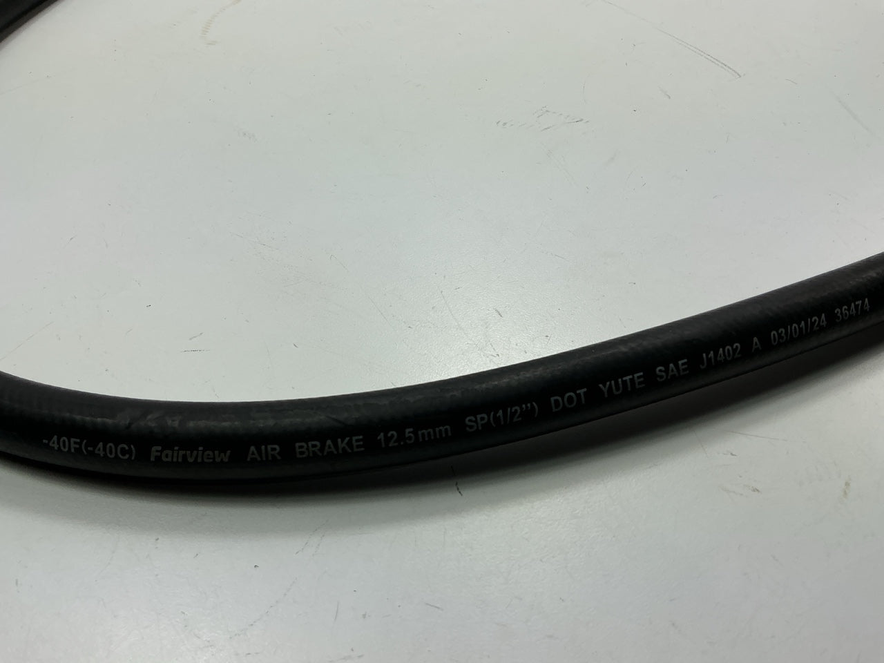 Automann 177.7544 Air Brake Hose 1/2'' Swivel  X 1/2'' Swivel (45 Deg Flare) X 36''