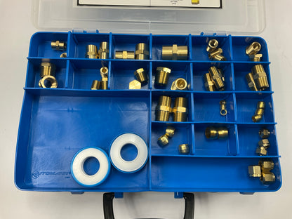 Automann 177-8000KT Compression Air Fitting Mobile Repair Kit, 95 Pieces W/ Case