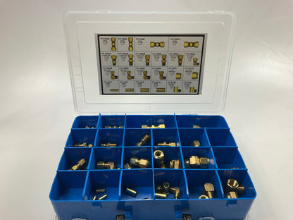 Automann 177-8000KT Compression Air Fitting Mobile Repair Kit, 95 Pieces W/ Case