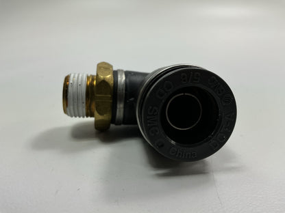 Automann 177.116910C PLC Swivel, Male 90° Elbow, 5/8''  X 3/8'' Air Brake Fitting