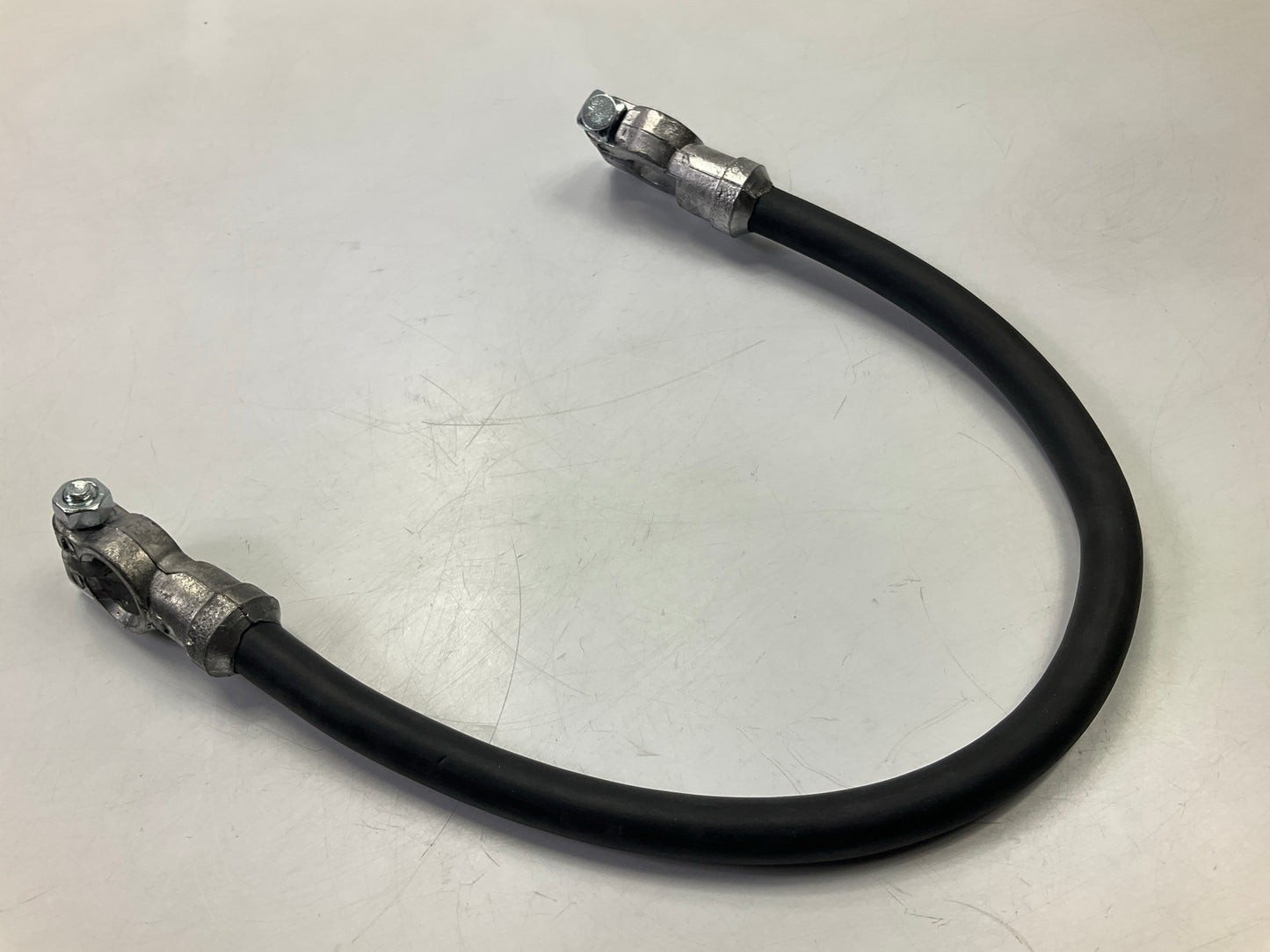 Automann 178.2003BK Battery Cable Jumper Straight 2-0 19 Inch Black, 2/0 Gauge