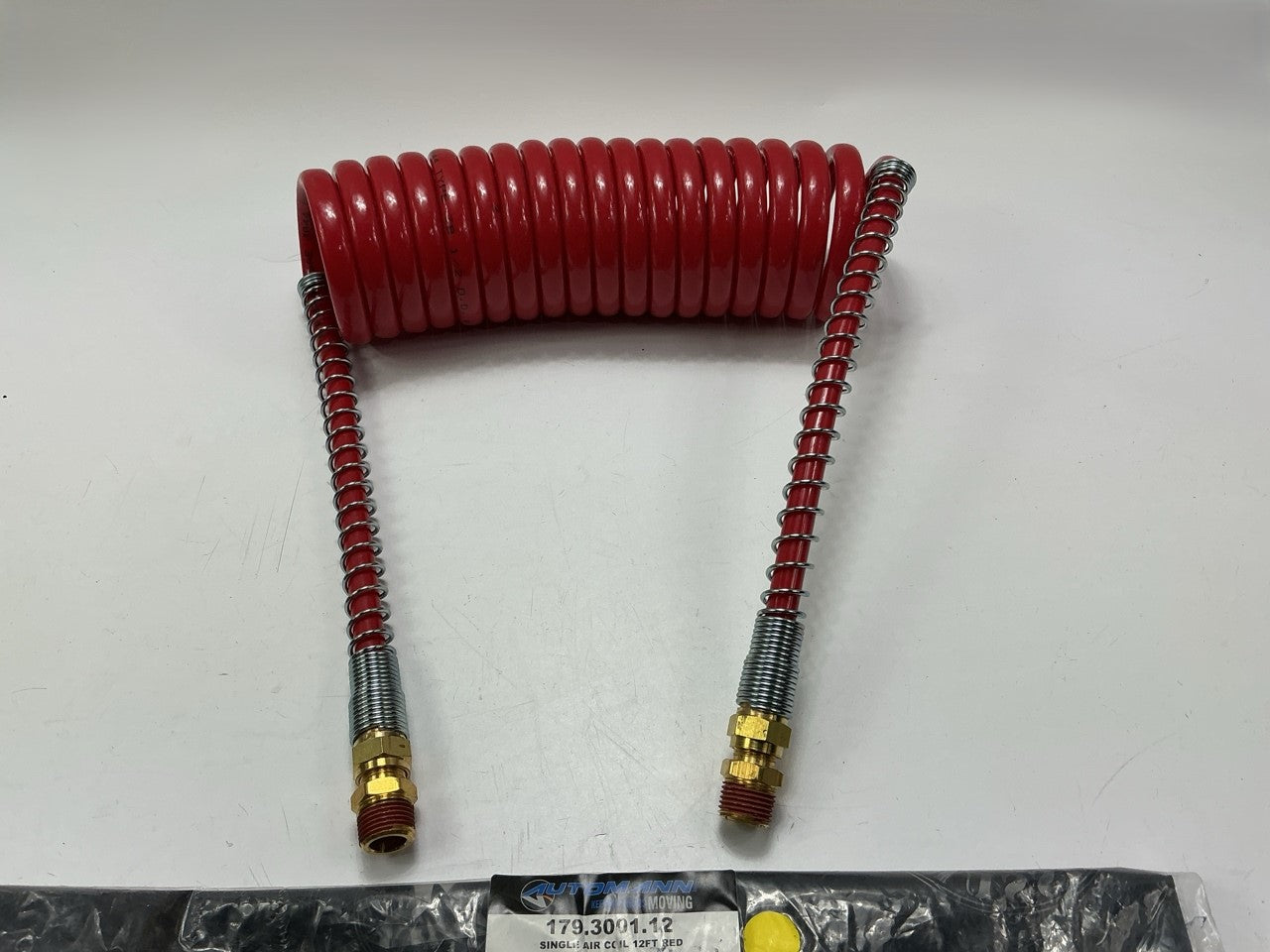 Automann 179.3001.12 Single Air Coil 12 Feet Red