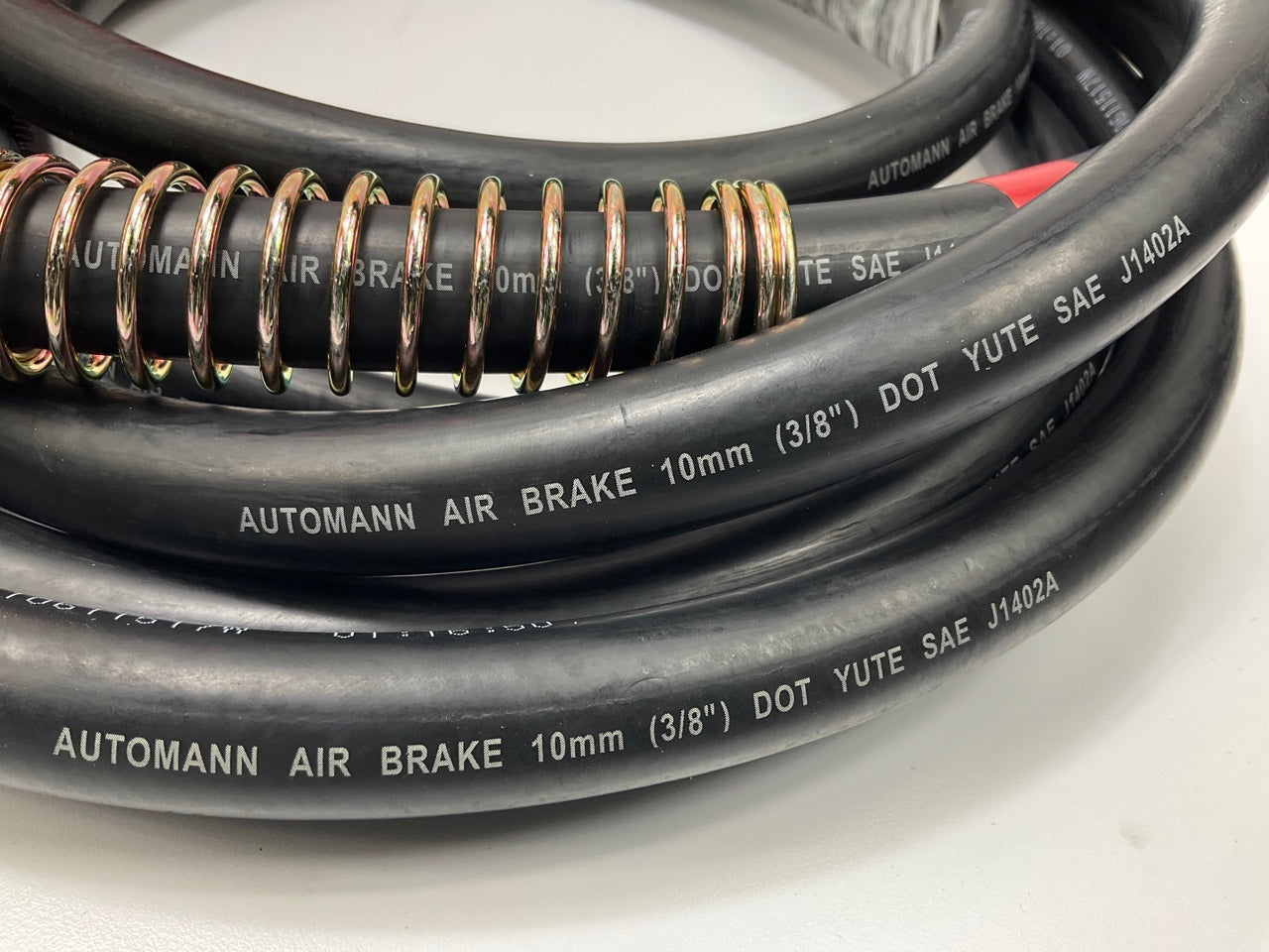 Automann 179.3009.15 Rubber Air Line Set 15 Feet W/handles 1/2'' Swivel