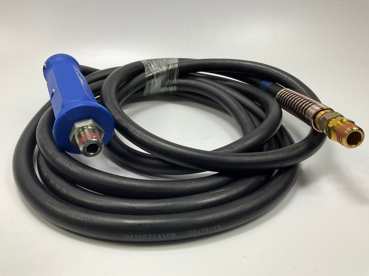 Automann 179.3009.15 Rubber Air Line Set 15 Feet W/handles 1/2'' Swivel