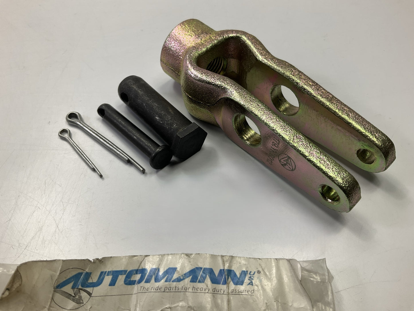 Automann 179.YK5012 Slack Adjuster Clevis Kit 1/2''-20 Straight, 1-3/8'' C-to-C