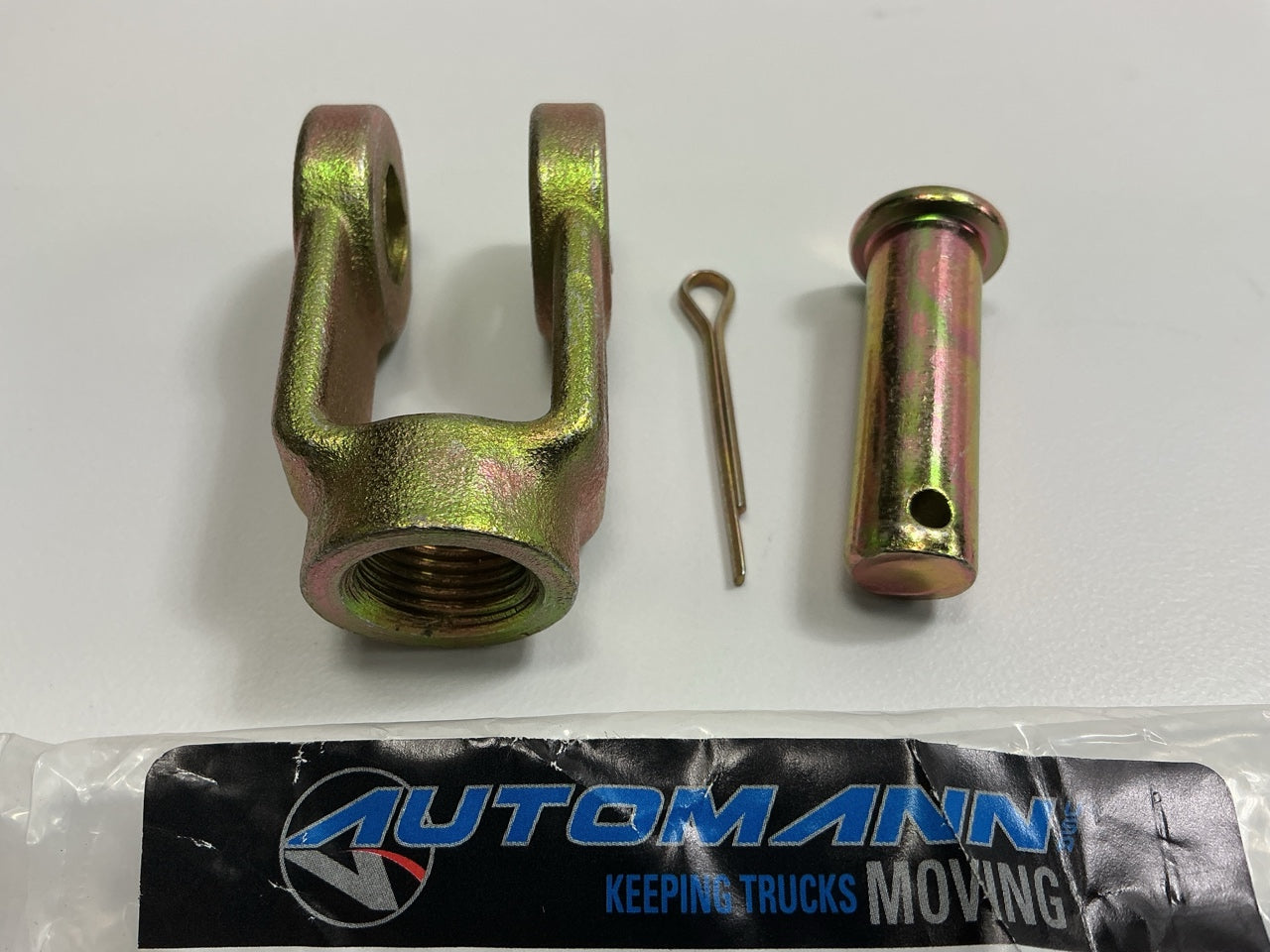 Automann 179-YK5812 Manual Slack Adjuster Clevis Pin, 5/8''-18 Thread, 1/2'' Pin