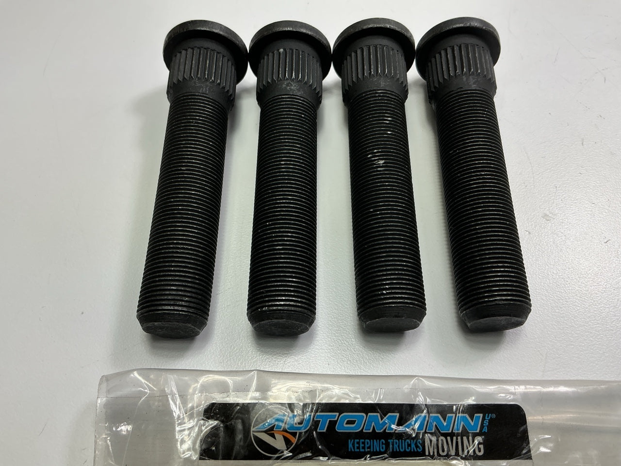 (4) Automann 2016153 Right Hand Metric Headed Wheel Stud M22-1.5, 4.25'' Long