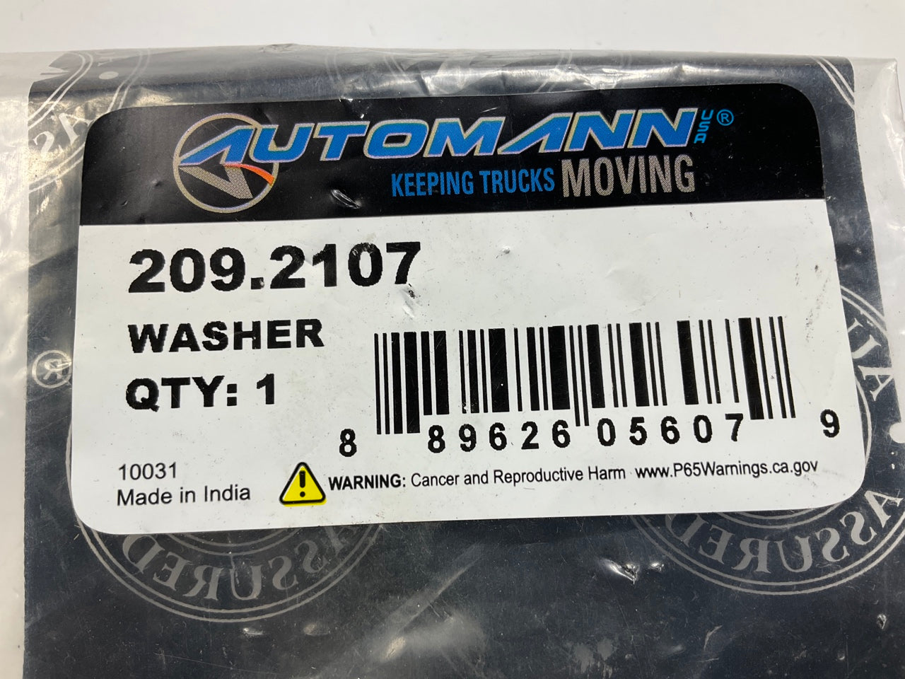 Automann 209.2107 Axle Spindle Lock Washer - 2.750'' OD X 1.530'' ID X 0.22''