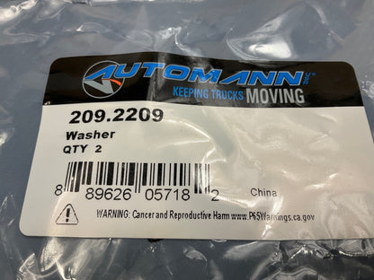 (2) Automann 209.2209 Axle Lock Washer For International RA39 RA44 RA189 RA286