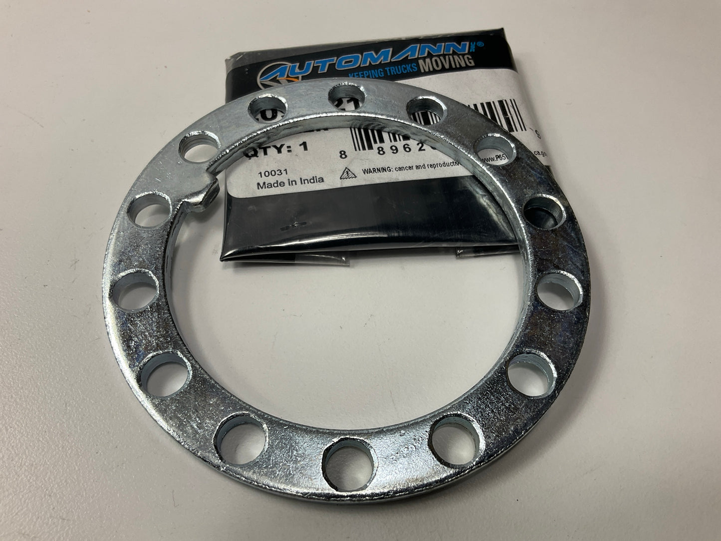 Automann 209.2214 Axle Spindle Lock Washer - 4.375'' OD X 3.250'' ID X 0.188''