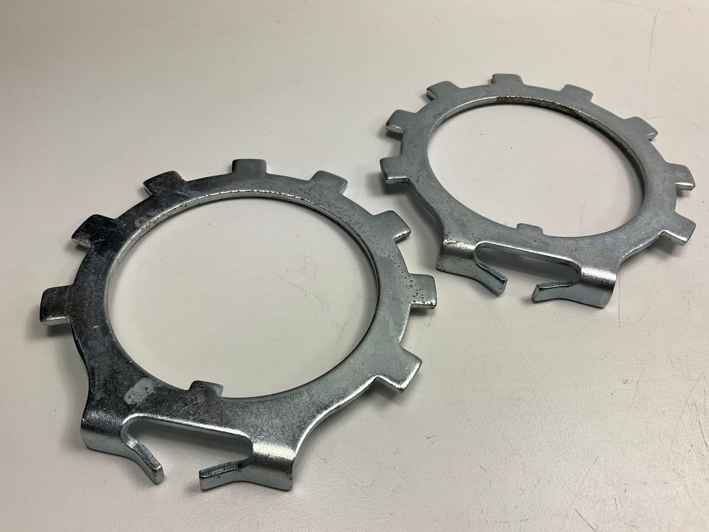 (2) Automann 209.2216 Axle Spindle Washer, 4.750'' OD X 3.250'' ID X 0.130'' Thick