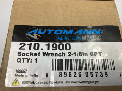 Automann 210-1900 6-Point Axle Nut Socket Wrench 2-1/8'', 1/2'' Drive