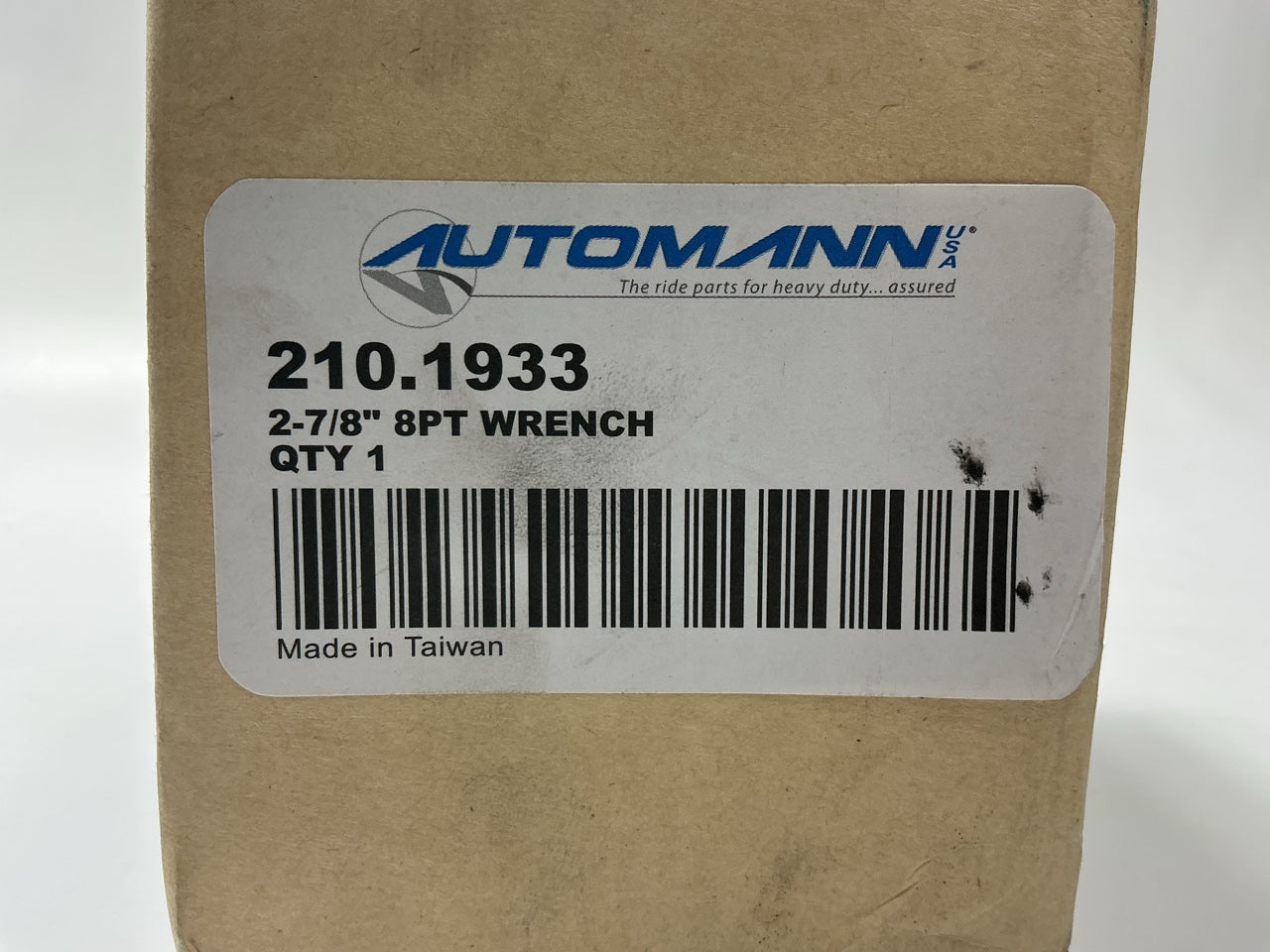 Automann 210.1933 2-7/8'' 8 Point Locknut Wrench Socket