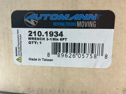 Automann 210.1934 3-1/8'' 6 Point Locknut Wrench Socket