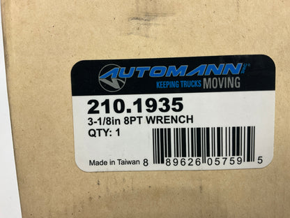 Automann 210-1935 3-1/8'' 8 Point Locknut Wrench Socket