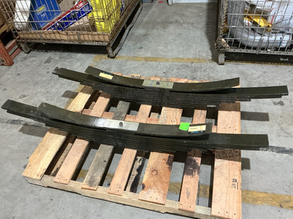 (2) Automann 46-1311 Leaf Springs, 9 Leaves, Rear, For Freightliner