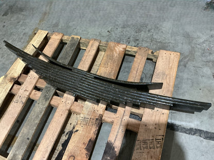 (2) Automann 46-1311 Leaf Springs, 9 Leaves, Rear, For Freightliner