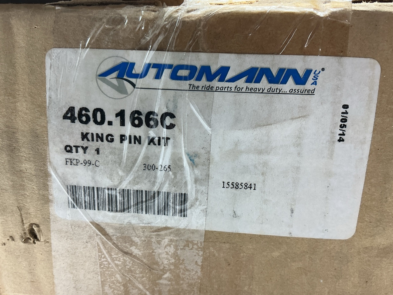 Automann 460-166C King Pin Bolt Set - Replaces Meritor R202011, R201312, 300-265
