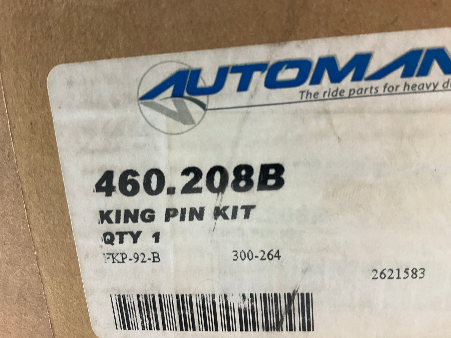 Automann 460.208B King Pin Bolt Set - Replaces 2621583