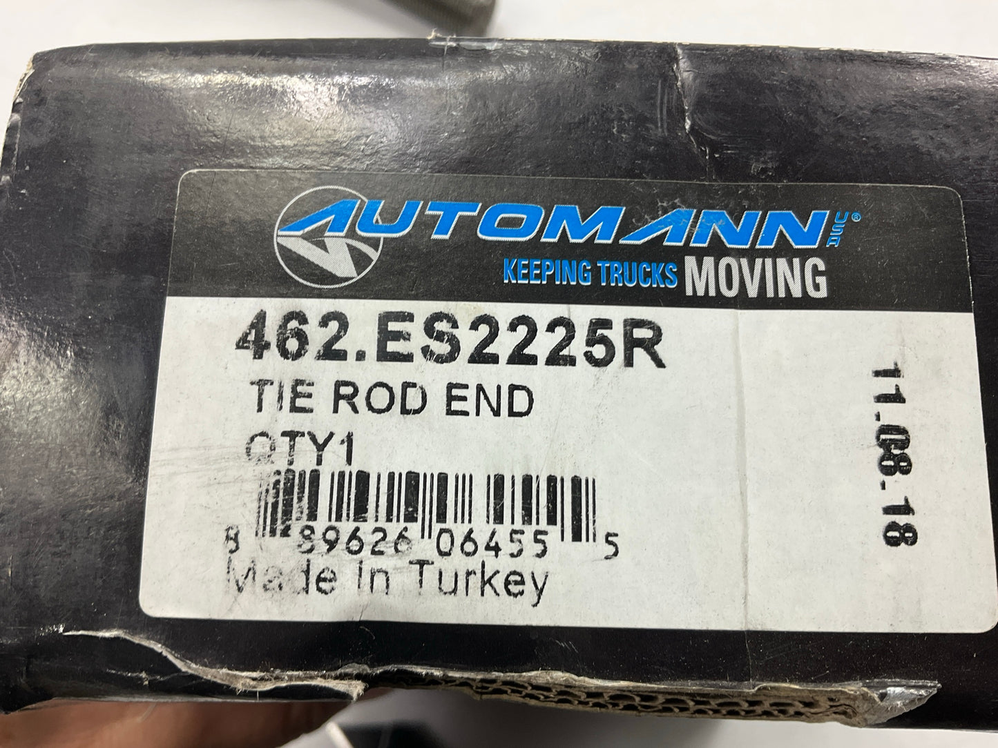 Automann 462.ES2225R Right Tie Rod End - 5.750'' Long, 1-1/4'' OD, 7/8''-14 Stud
