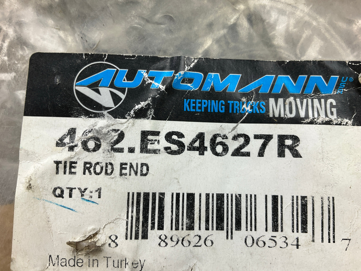 Automann 462.ES4627R Right Drag Link End, Replaces TRW # L20SV8103C13