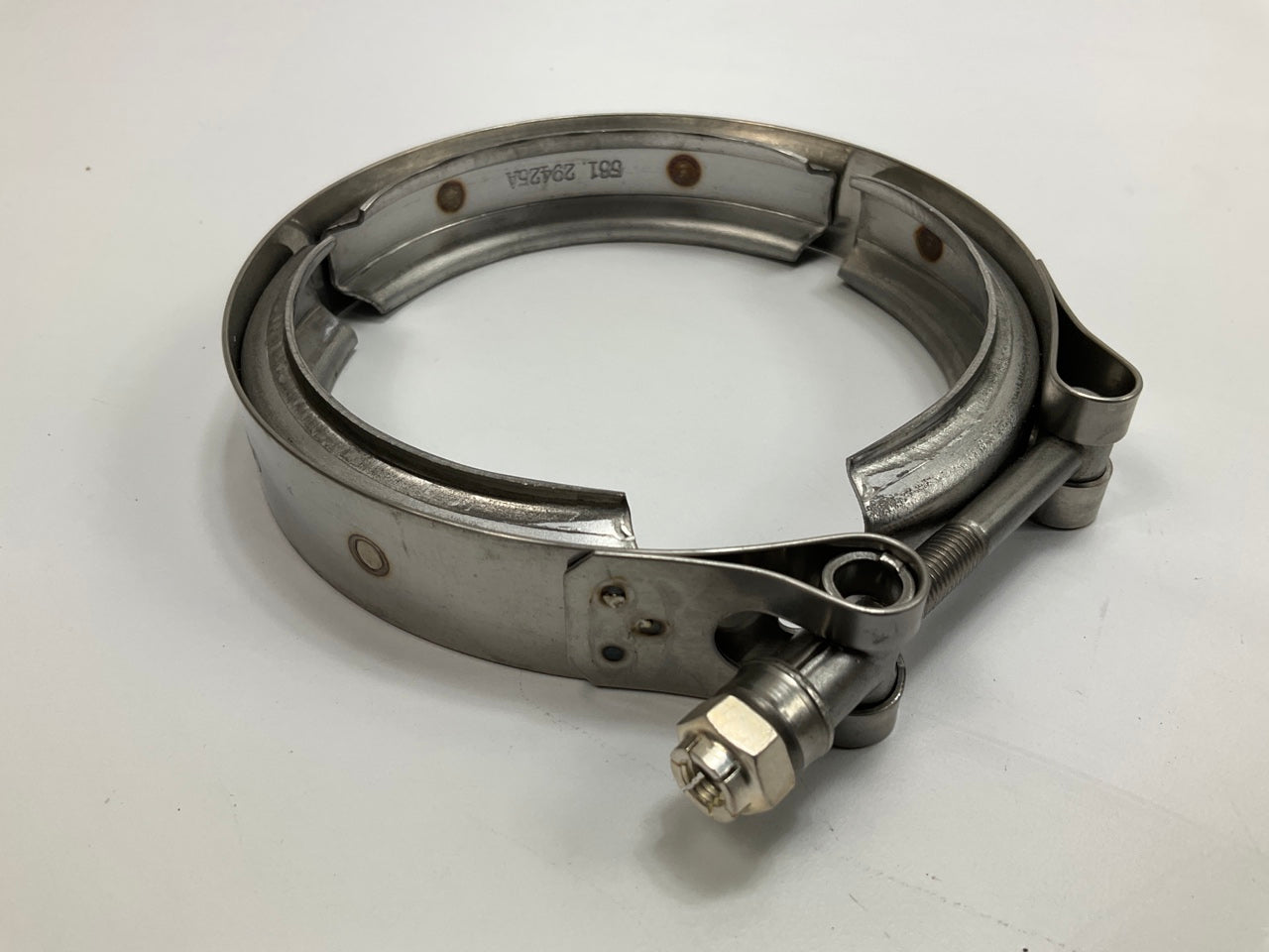 Automann 561.29425A Stainless Steel Exhaust V-Band Clamp, 4.25'' Diameter