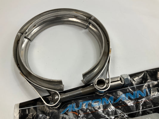 Automann 561.29450A Turbo V-Band Clamp 4.50'' Stainless Steel. 7/8'' Band Width