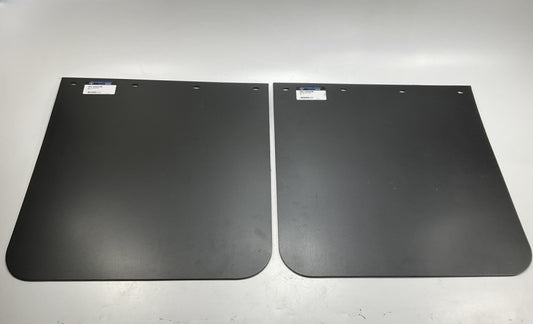 (2) Automann 562.142424B Trailer Dry Van Splash Guard Mud Flaps 24''x24'' 3/16''