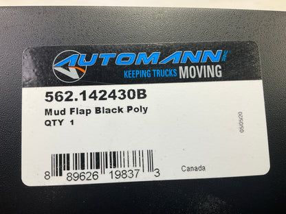 Automann 562.142430B HD Truck Poly Splash Guard / Mud Flap - 24'' X 30'' X 3/16''