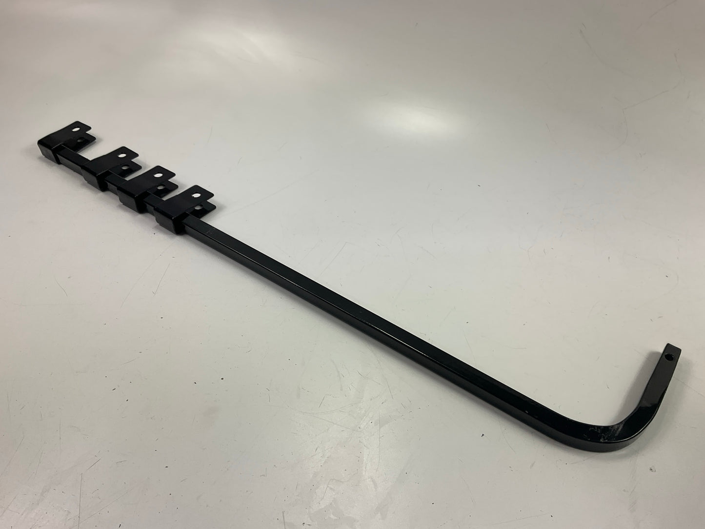 Automann 562-312BK Splash Guard Mud Flaps Hanger, 30-1/4'', 0.63'' Square Bar
