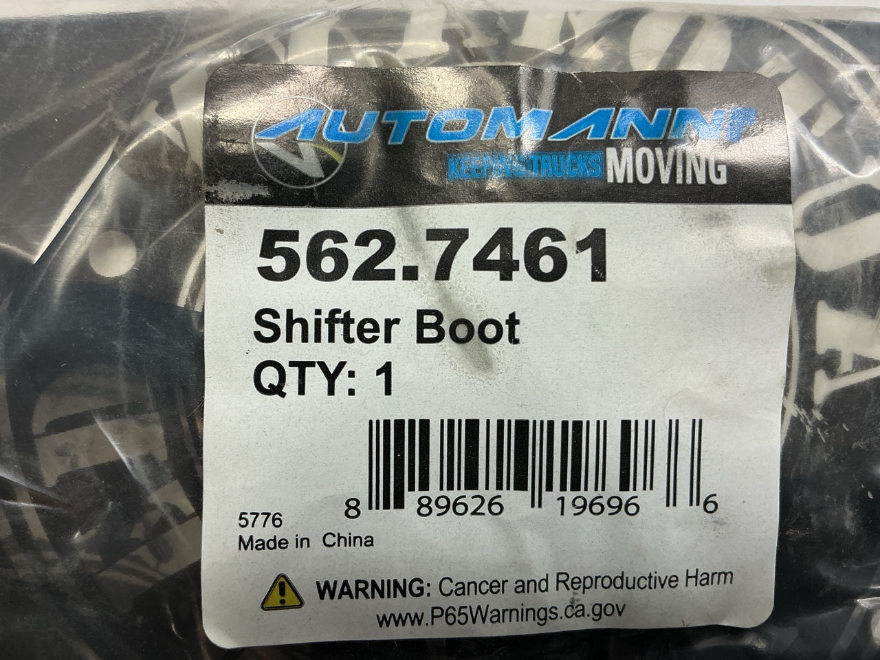 Automann 562-7461 Shifter Boot Replaces # 1448.473.86750, 68D885, 562.7461