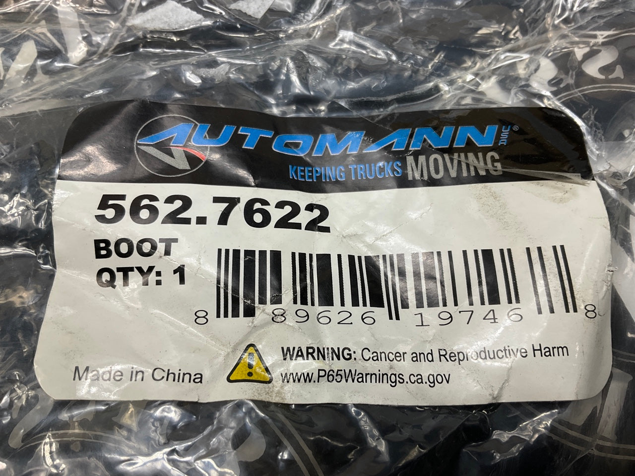 Automann 562.7622 Transmission Shifter Boot Replaces Mack # 8MY419M 8MY419M1