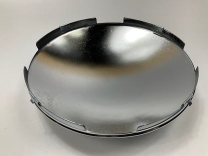(2) Automann 562.B1401C 4 Notch Front Hub Cap, Chrome, 7/16'' Lip