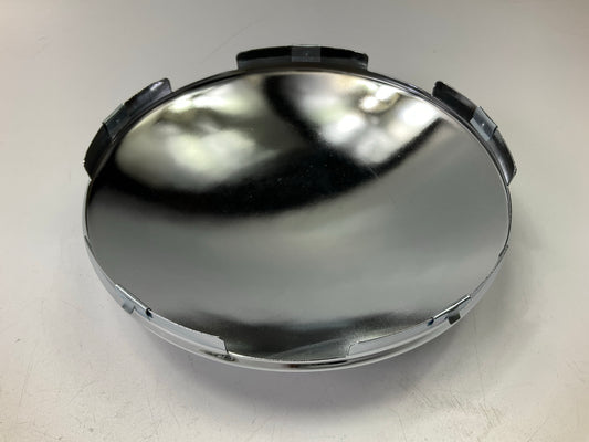 (2) Automann 562.B1501C-BP Front Wheel Hub Caps 5 Notch, Chrome