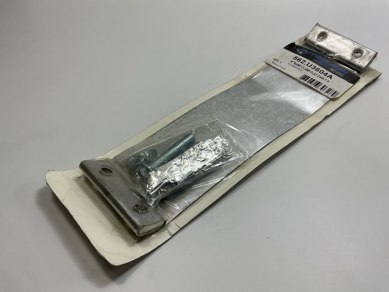 Automann 562-U3604A 4'' Easyseal Aluminized Flat Band Exhaust Clamp