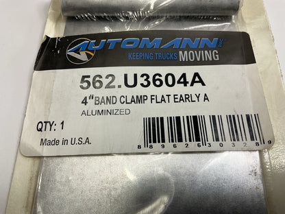 Automann 562-U3604A 4'' Easyseal Aluminized Flat Band Exhaust Clamp