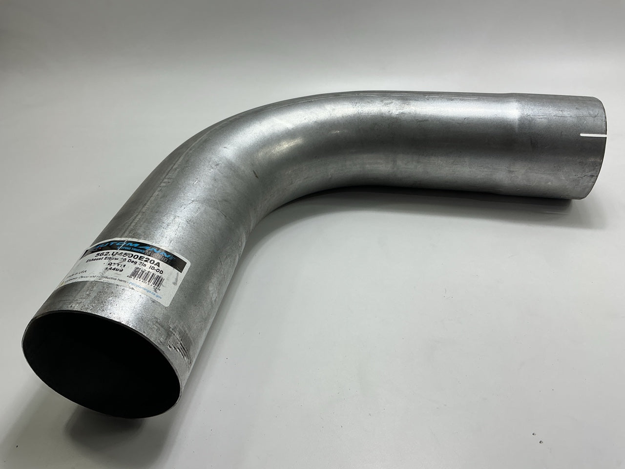 Automann 562-U4590E20A Heavy Duty Aluminized Steel Exhaust Elbow 90° Bend 5'' Dia