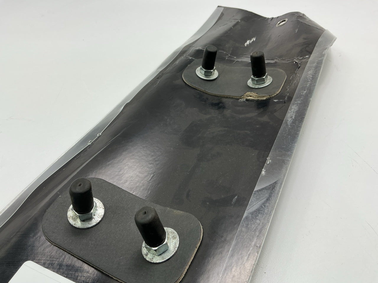 Automann 562.602-2BP - Mud Flap Top Plate Set 24'', Chrome Bolted, 30150
