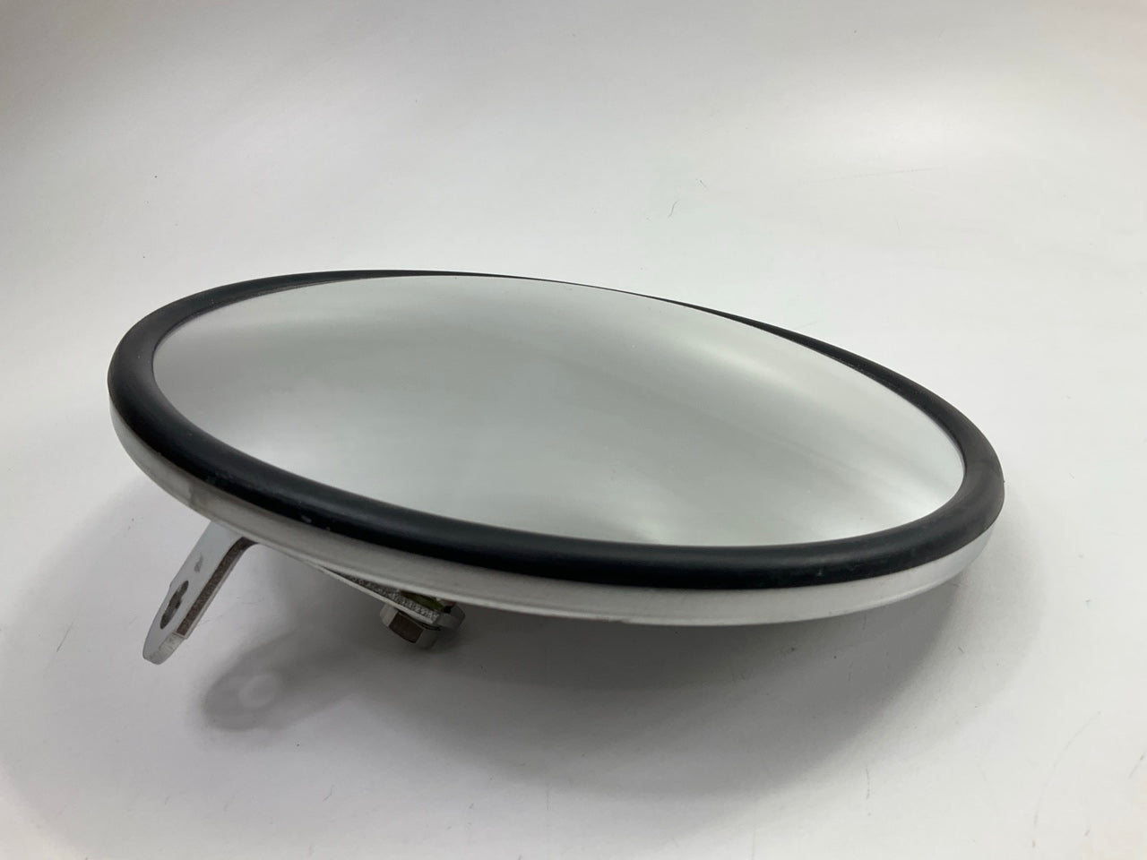 Automann 563.9005 8-1/2'' Convex Stainless Steel Mirror, Off Set Stud