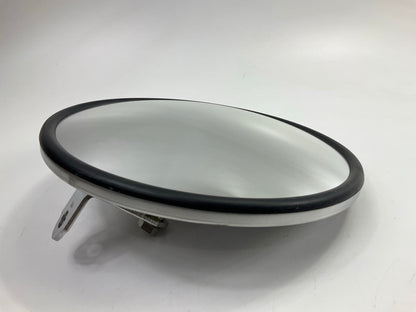 Automann 563.9005 8-1/2'' Convex Stainless Steel Mirror, Off Set Stud