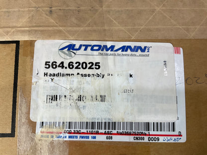 Automann 564.62025 Front Right Passenger Side Headlight Headlamp