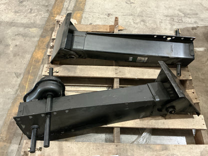 COMES AS SHOWN - AUTOMANN 568.1001 Trailer Landing Gear, 17'' Travel