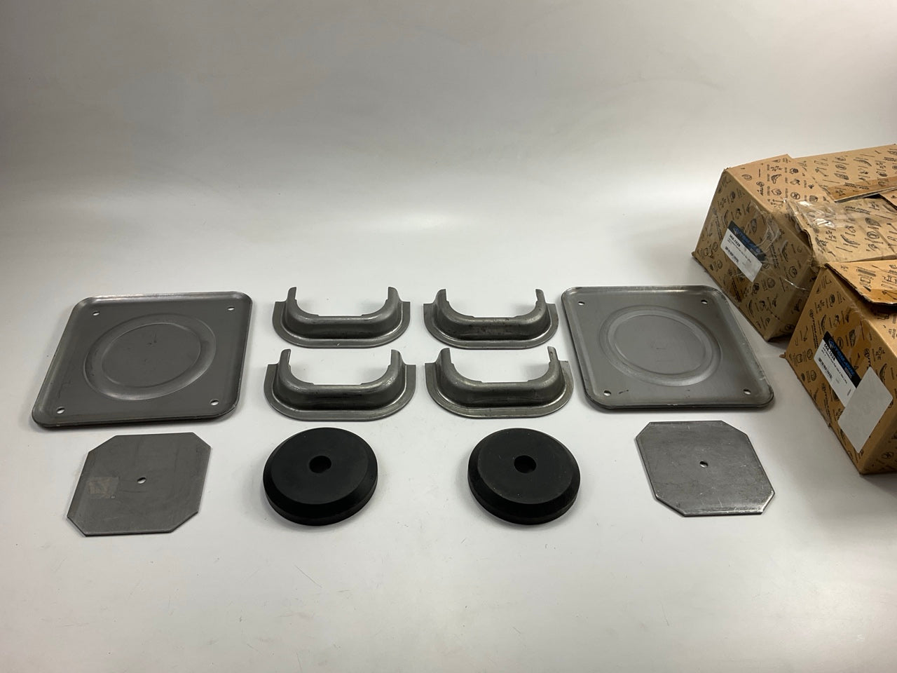 (2) AUTOMANN 568.1028 Jost Landing Gear Cushion Foot Pad 10'' X 10'' Low / Pro