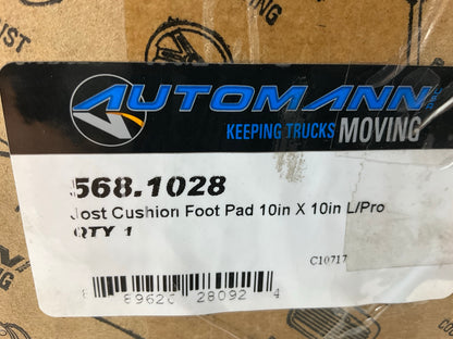 (2) AUTOMANN 568.1028 Jost Landing Gear Cushion Foot Pad 10'' X 10'' Low / Pro