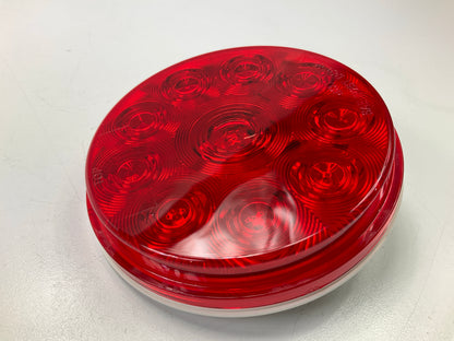 Automann 571.LD40R10 Red 4'' Round LED Stop Turn Tail Lamp, 10 Diodes