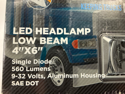 Automann 571.LD4X6W1L  4'' X 6'' Low Beam LED Headlight Headlamp 9-32V For H4656