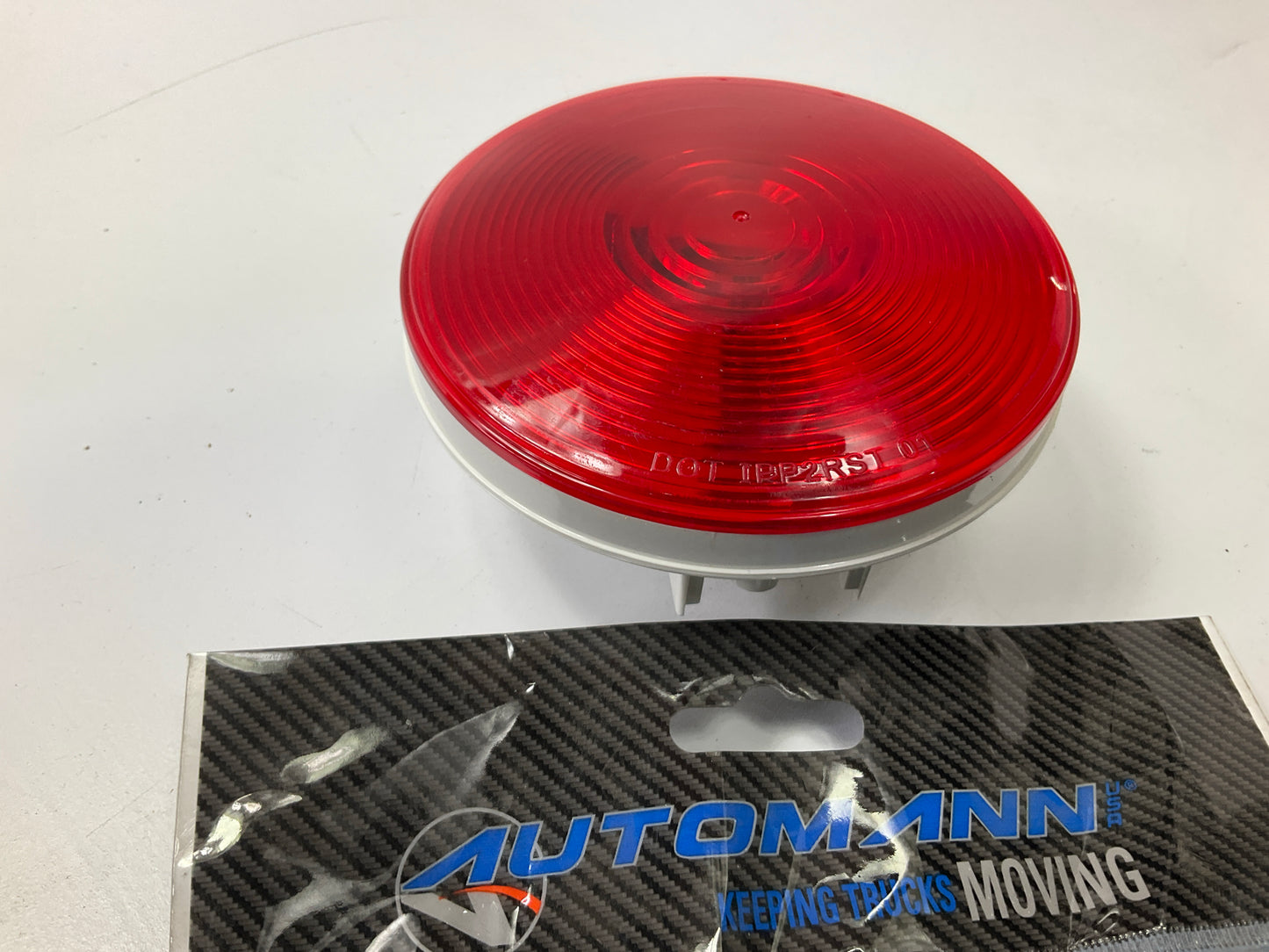 Automann 571.LG40R 4'' Red Round Sealed Stop Turn Tail Light Lamp