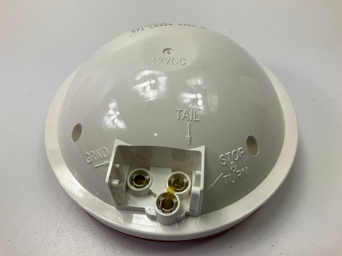 Automann 571.LG40R 4'' Red Round Sealed Stop Turn Tail Light Lamp
