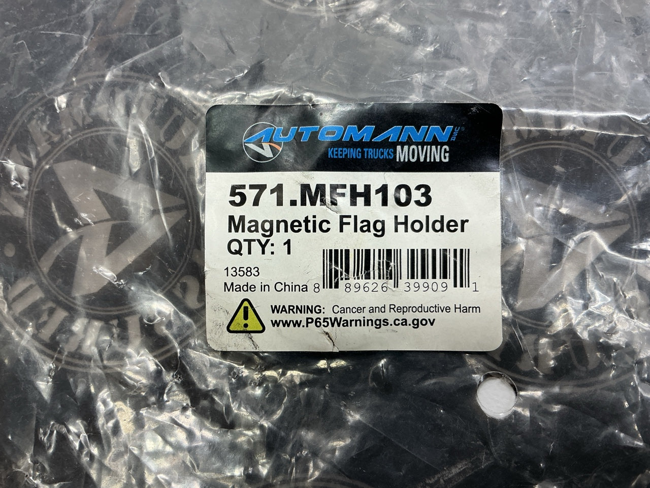 Automann 571.MFH103 Magnetic Flag Holder, 120lb